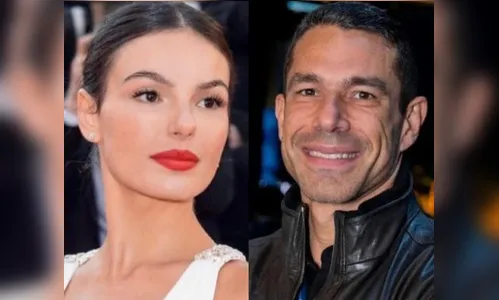 Ísis Valverde e Marcus Buaiz, ex de Wanessa, se beijam em Paris