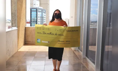 Desempregada recebe R$1 mi do Nota Paraná no dia de seu aniversário