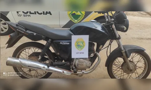 Motocicleta de Apucarana é apreendida em Califórnia pela PM