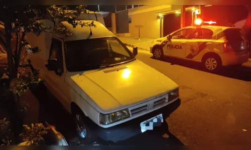 PM de Apucarana recupera Fiorino que teria sido usada em arrombamento