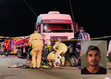 O acidente aconteceu na Avenida Minas Gerais, por volta das 19h30 desta terça