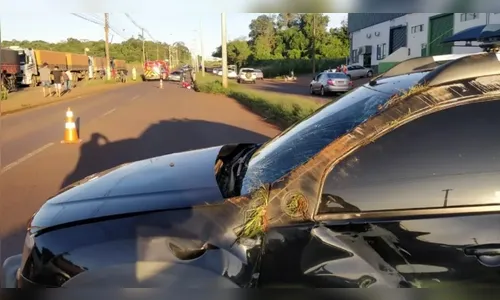 Com filhos no carro e embriagado, motorista causa acidente no Paraná