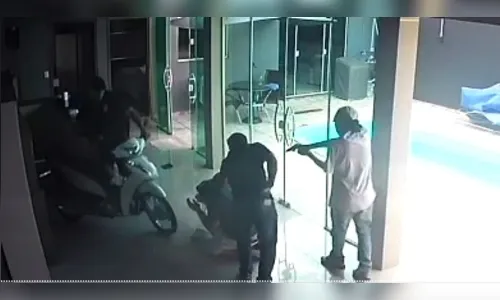 Câmeras de segurança mostram ação violenta de ladrões em Arapongas
