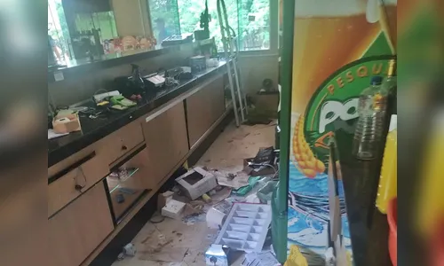 Ladrões invadem pesqueiro na região e furtam bebidas e vários objetos