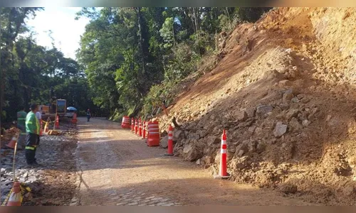 Com ação rápida, tráfego na Estrada da Graciosa já está liberado