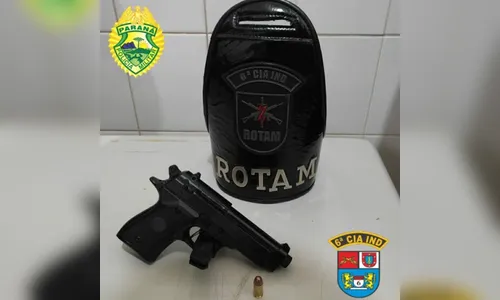 Homem é preso com simulacro e munição de arma de fogo em Ivaiporã