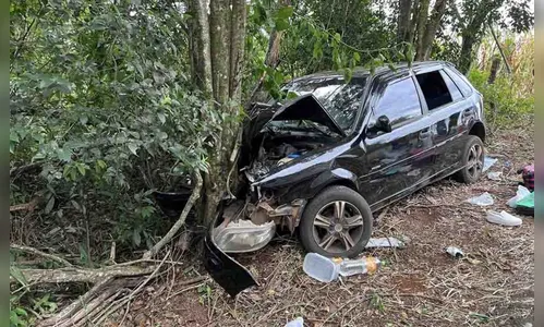 Morre no hospital idosa vítima de acidente de trânsito na PR-690