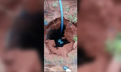 Apucarana: Trabalhador cai em fossa e mobiliza Corpo de Bombeiros