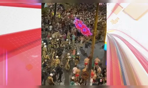 Briga generalizada envolve bombeiros e PMs no litoral do PR; assista