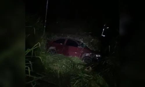 Pai e filho sofrem acidente em Cambira, vão para casa e acionam Samu
