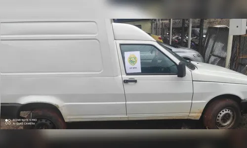 PM recupera em Califórnia Fiorino furtada em Apucarana