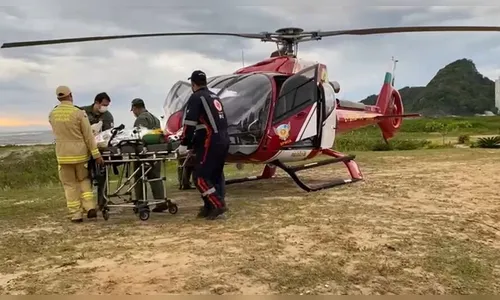 Jovem de 21 anos se afoga em Caiobá e é socorrido em estado grave