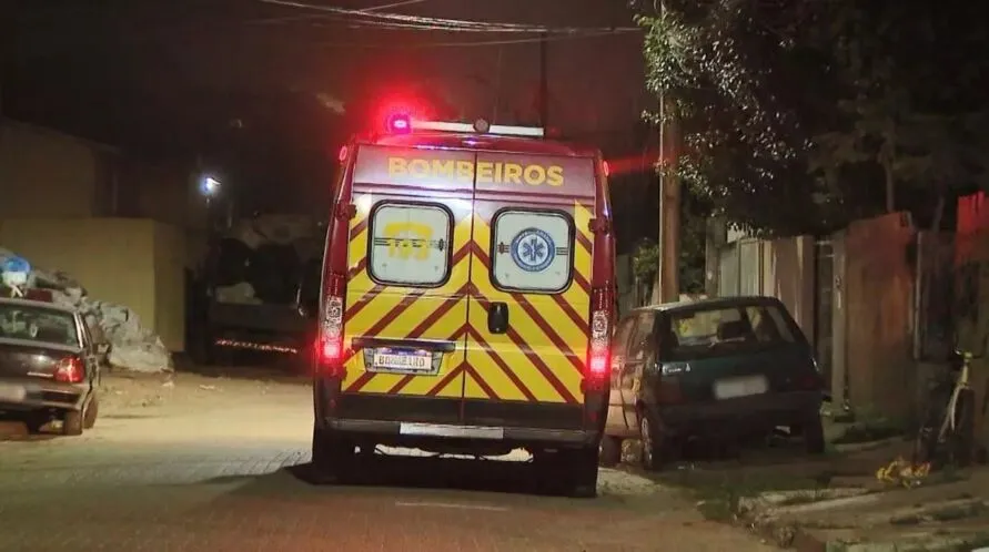 A ocorrência foi atendida pelo Corpo de Bombeiros