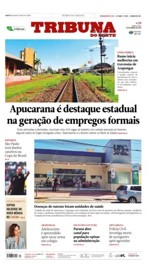 Edição do dia 30 de março de  2023