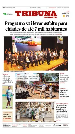 Edição do dia 5 de abril de  2023