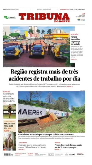 Edição do dia 6 de abril de  2023