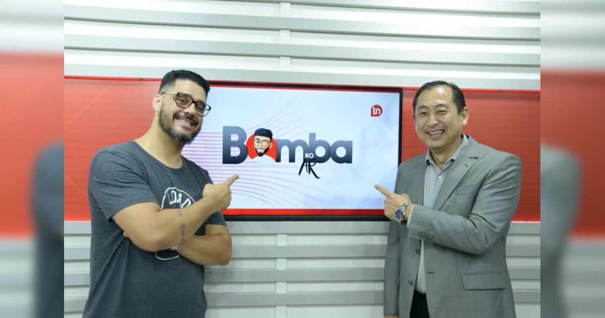 Bomba no Ar: podcast conta com a presença do urologista Hélio Kissina