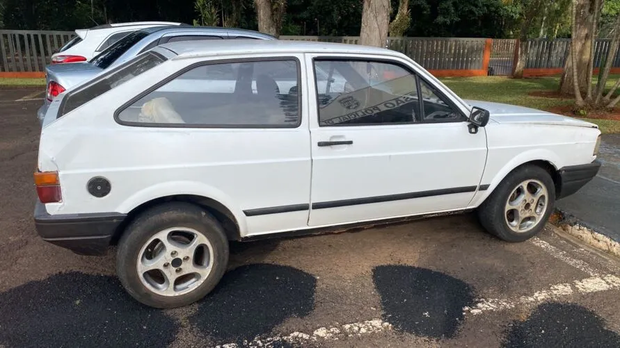 Carro foi encontrado na Avenida Santa Catarina