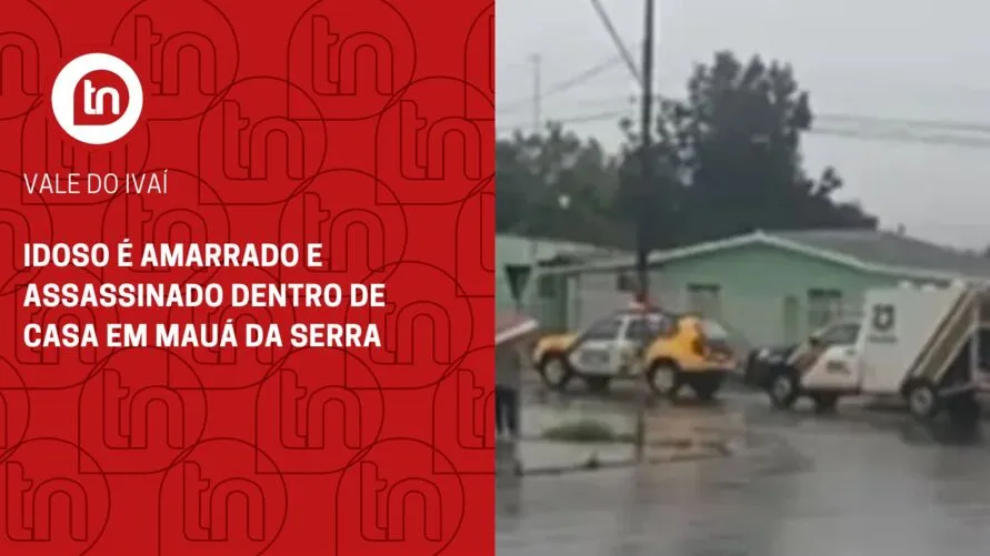 Idoso é amarrado e assassinado dentro de casa em Mauá da Serra