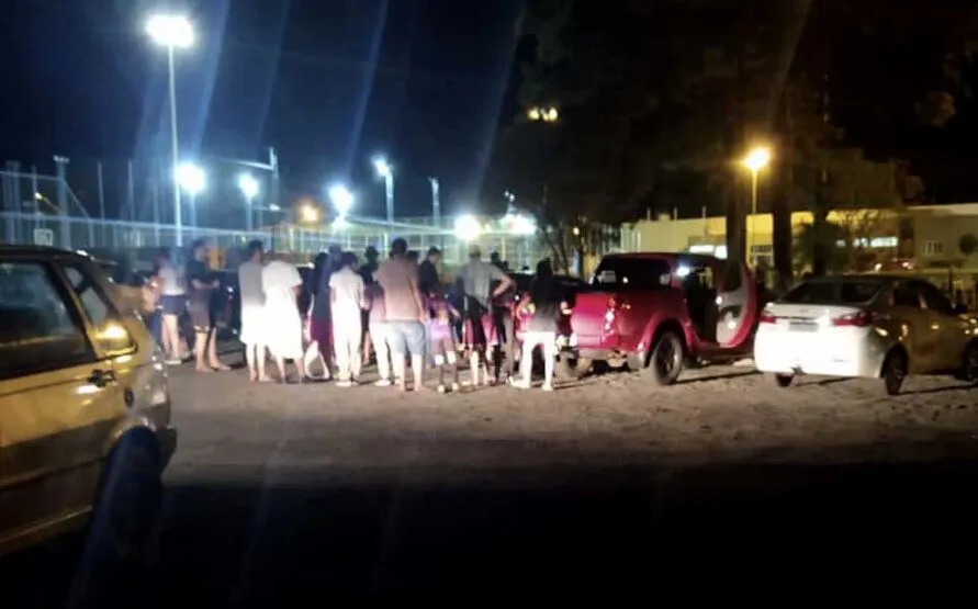 O crime aconteceu por volta das 19h30, no Parque do Lago