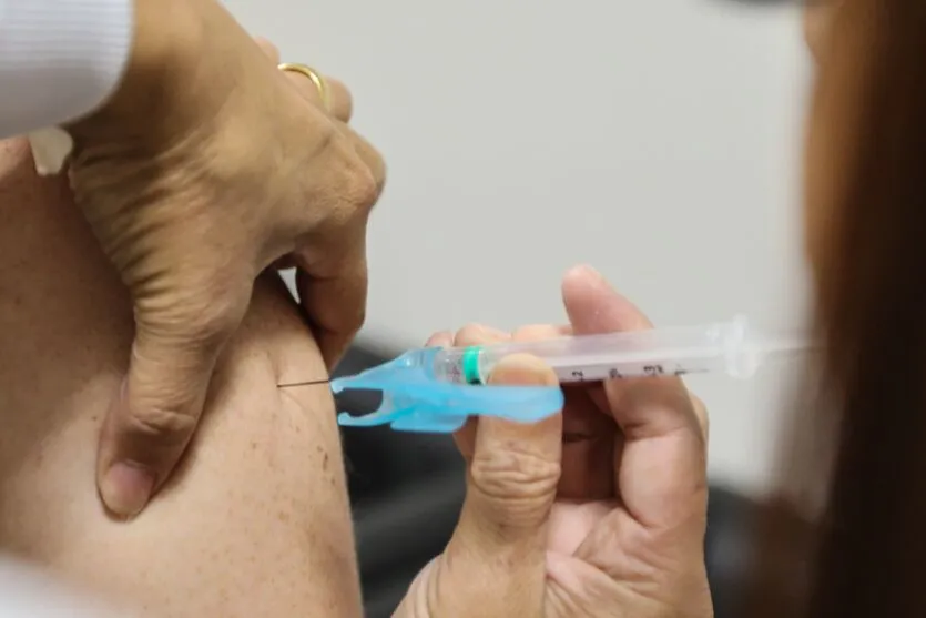 Paraná é líder nacional na vacinação contra a gripe