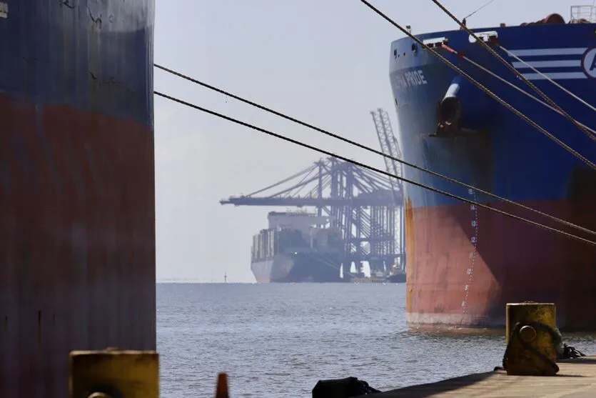 Porto de Paranaguá, Paraná, Brasil