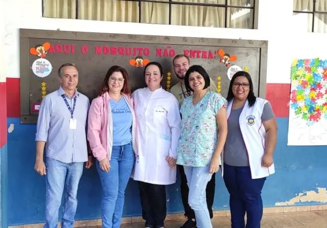 Programa Saúde na Escola (PSE) realizou uma ação de Saúde Bucal