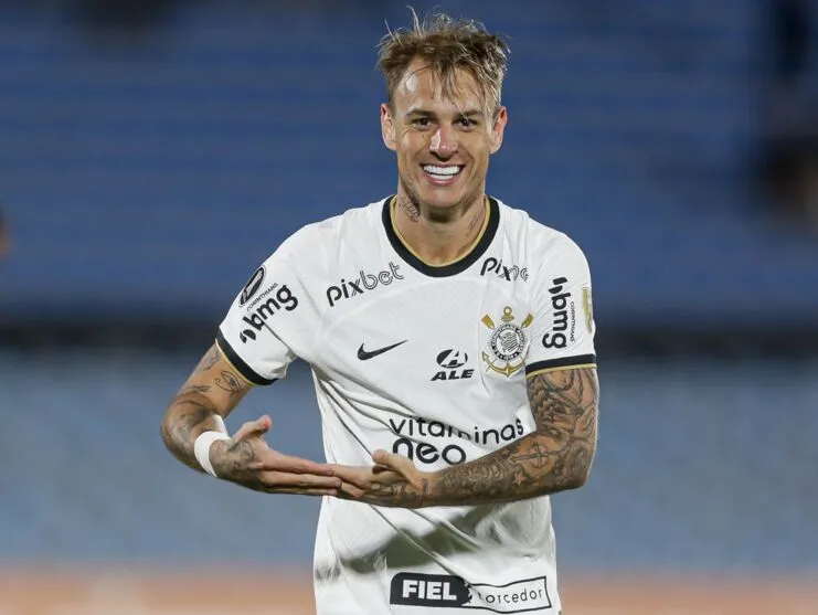 Róger Guedes, atacante do Corinthians