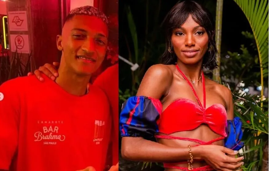 Sósia do Richarlisson e Tina, participante do BBB23