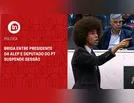 Briga entre presidente da Alep e deputado do PT suspende sessão