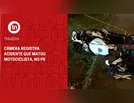 Câmera registra acidente que matou motociclista, no PR