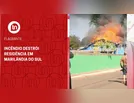 Incêndio destrói residência em Marilândia do Sul