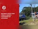 Motorista cruza linha férrea e assusta passageiros em Apucarana