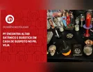 PF encontra altar satânico e suástica em casa de suspeito no PR; veja