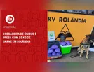 Passageira de ônibus é presa com 10 kg de skank em Rolândia