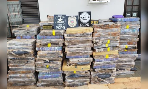 Região: operação conjunta termina com toneladas de maconha apreendidas