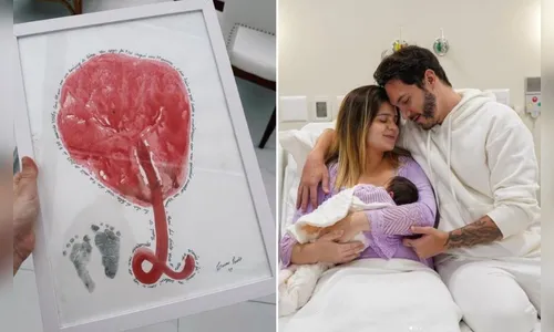 A filha do casal nasceu na quinta-feira (13)