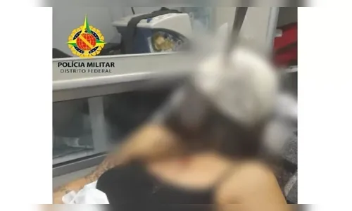 Jovem fica com faca cravada na cabeça após ser atacada no DF