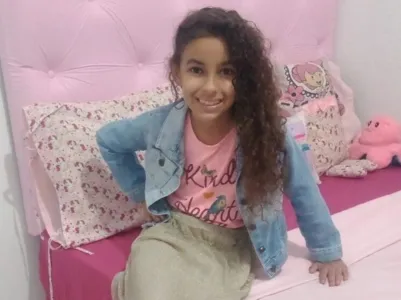 A menina morreu na madrugada desta sexta-feira