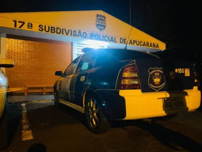 A ocorrência foi registrada na noite desta quinta