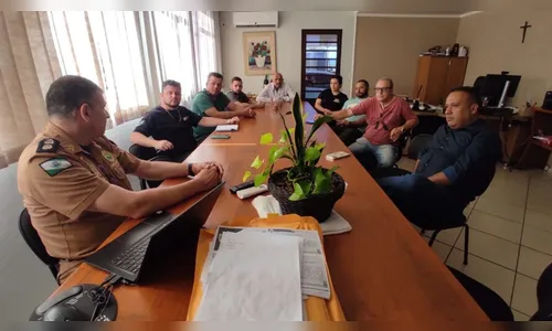 Polícia Militar de Apucarana realiza reunião para aquisição de fuzis