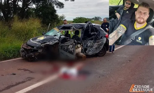 Vigilantes morrem após baterem de frente contra caminhão na BR-369