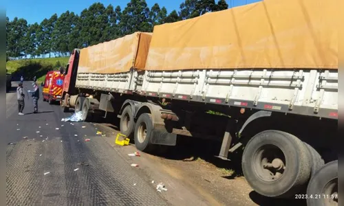 Adolescente de 17 anos morre atropelado por carreta na BR-163