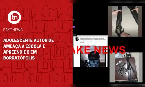 Adolescente autor de ameaça a escola é apreendido em Borrazópolis