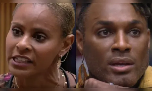 Aline chama Fred de arrogante e brother debocha: ''Você está brava?''