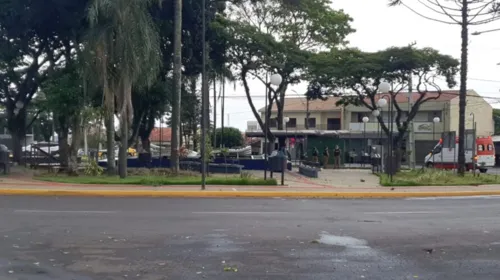 Andarilho foi socorrido na Praça Duque de Caxias