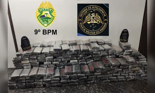 PM apreende 475 quilos de drogas e dá prejuízo de R$ 107 mi ao crime