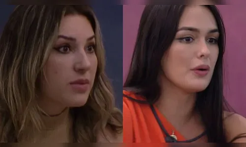 Amanda e Larissa se estranham e protagonizam climão
