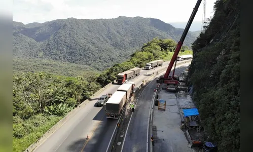 Obras: análise indica reforços na contenção do km 41 da BR-277