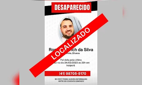 Motorista por App que estava desaparecido é encontrado em Umuarama